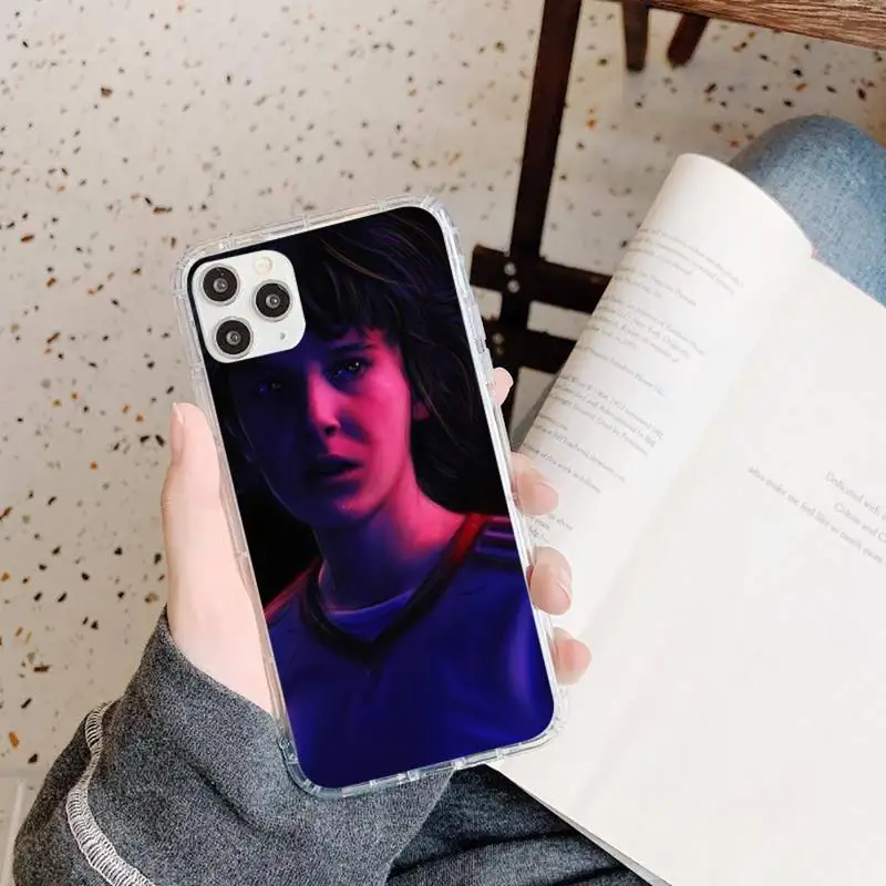 

Finn Wolfhard Phone Case Transparent for iPhone 11 12 mini pro XS MAX 8 7 6 6S Plus X 5S SE 2020 XR