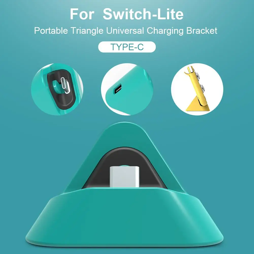 Универсальное зарядное устройство для игровой машины портативное треугольное NS