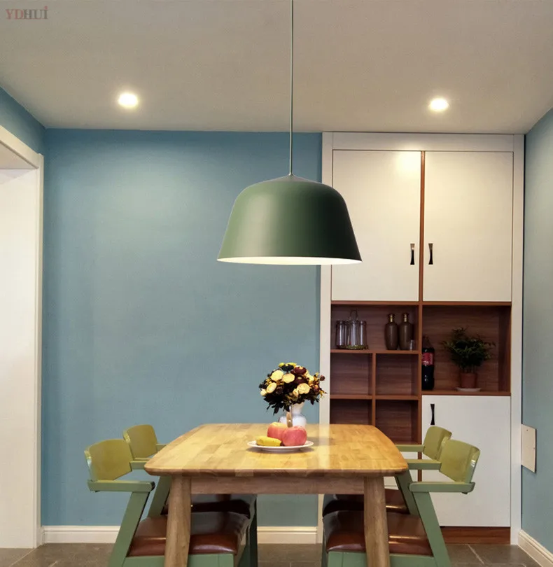 Simple DIY Pendant Lamp Kitchen Dining Room Shop Decorate Lights Modern Art Creative Lighting | Лампы и освещение