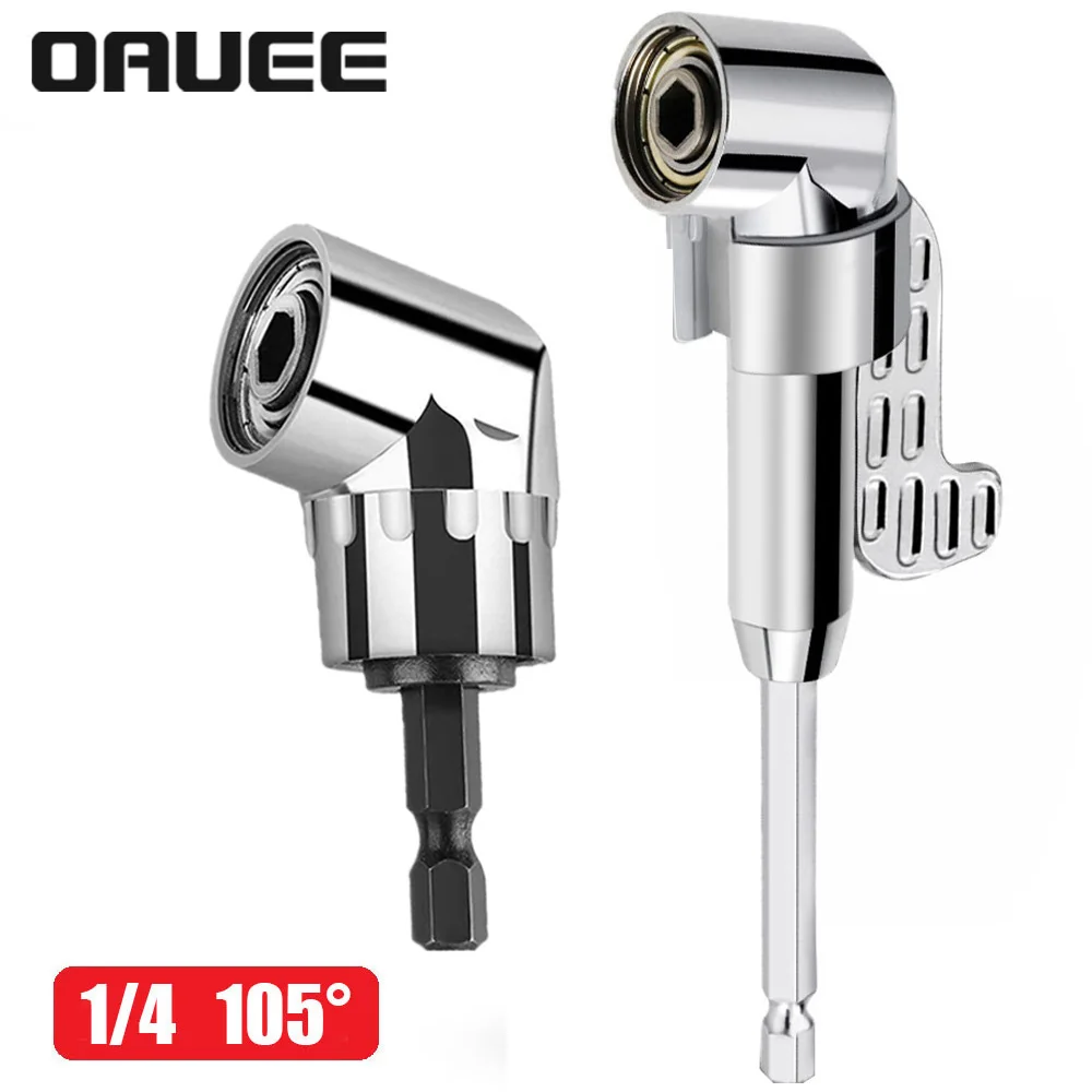 

Набор угловых отверток Oauee 105 патрон-адаптер регулируемые биты сверло угловой отвертка инструмент 1/4 ''Шестигранная головка