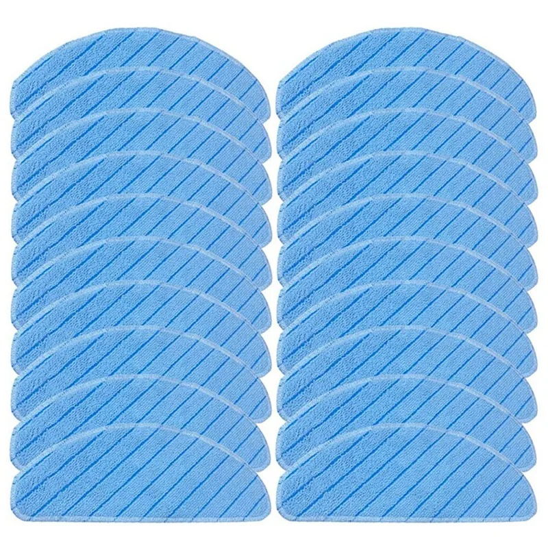

20Pcs Washable Mop Cloth Pads for Ecovacs Deebot T8 T9 AIVI T9 Model T9 Series Vacuum Cleaner Replacement