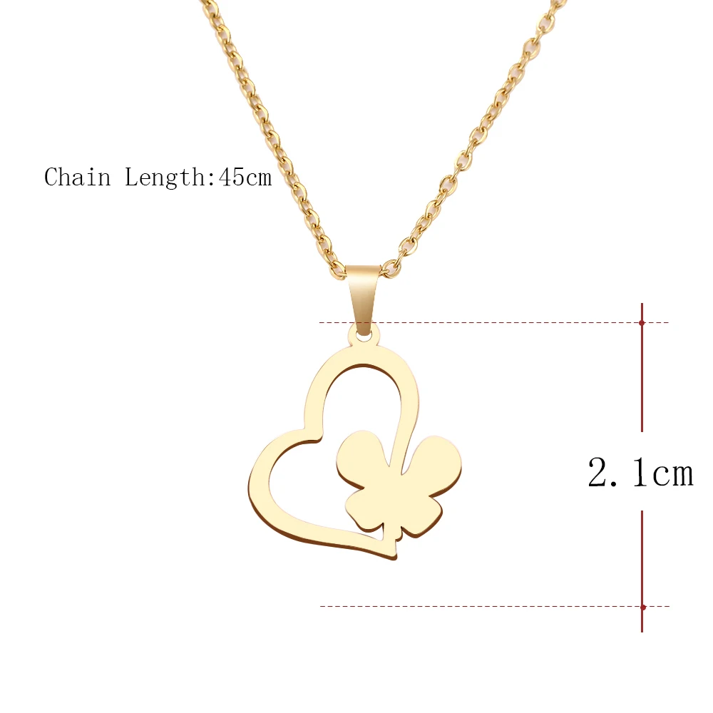 Ожерелье из нержавеющей стали для мужчин и женщин ожерелье с подвеской в виде