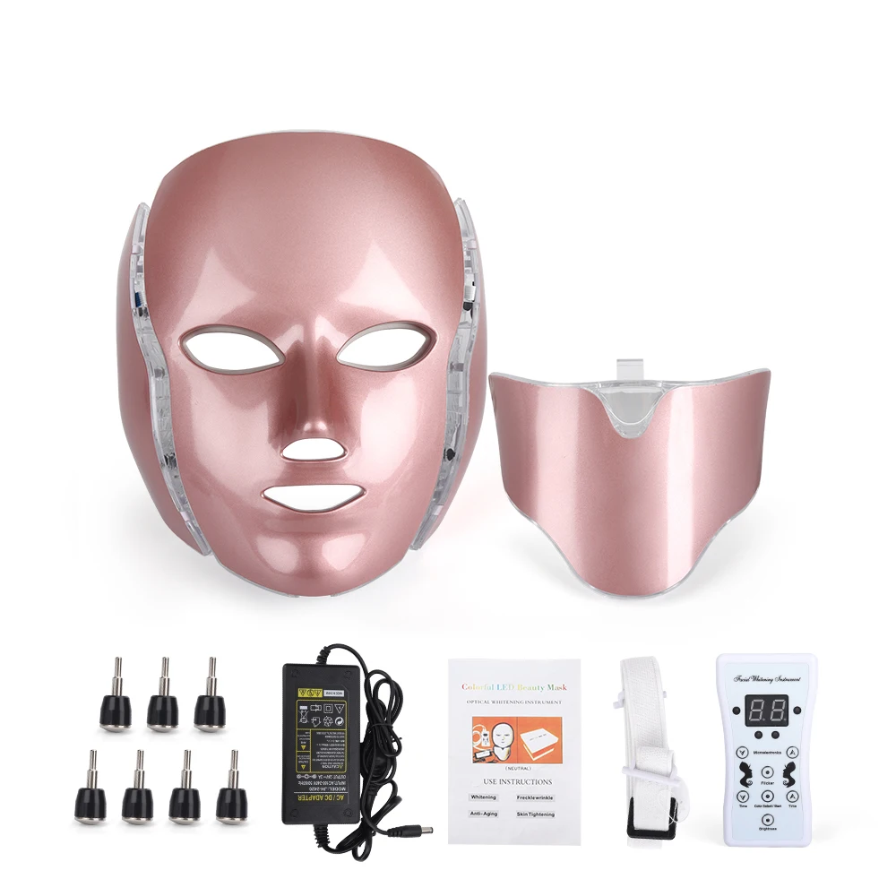 7 цветов светильник вая терапевтическая маска для лица Омоложение кожи