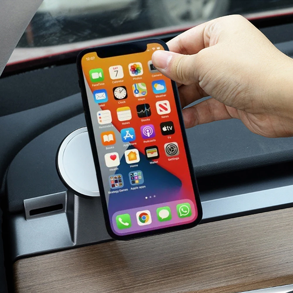 

Magnetic Phone Holder Car Mount Stand for Car Air Vent /Tesla Model 3 Compatilble iPhone 14 and earlier models/ Android Phones