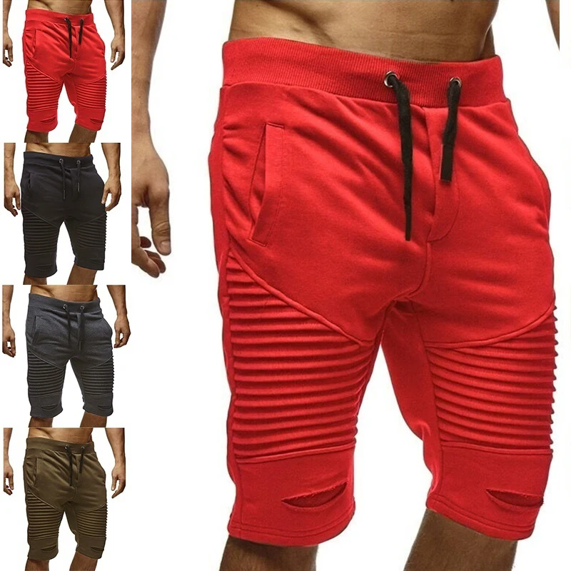 

Мужские пляжные шорты на шнуровке, спортивные шорты для фитнеса и бега, шорты для мужчин