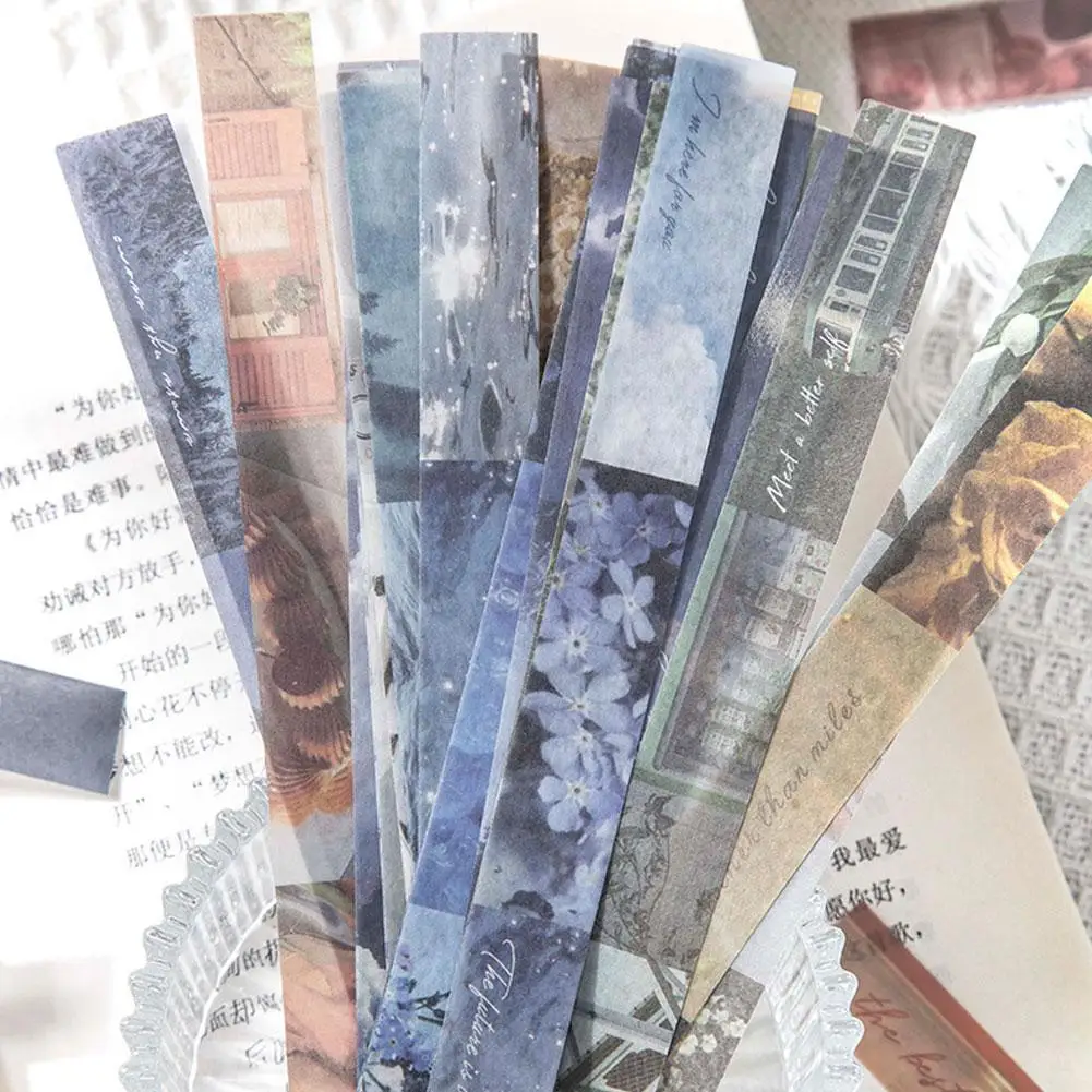 

30PCS Decorative Washi Stickers Diy Scrapbooking Label Diary Journal Planner Stationery Stickers Belongs To My Landscape Series