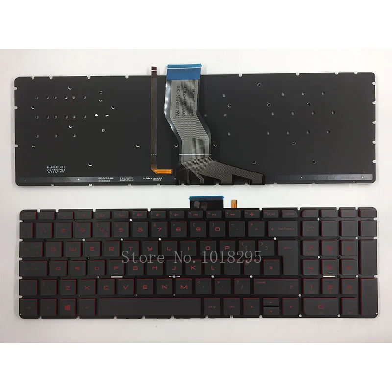 

NEW UK Keyboard for HP 15-ab 15-ak 15-bc 15-ab000 15-ab100 15-ab200 15z-ab100 835664-001 Laptop Keyboard with backlight