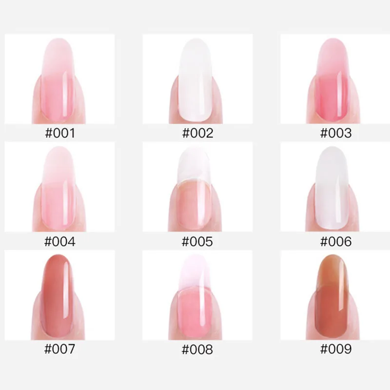 15 мл гели для ногтей поли гель крем быстро распространяется клей фототерапии