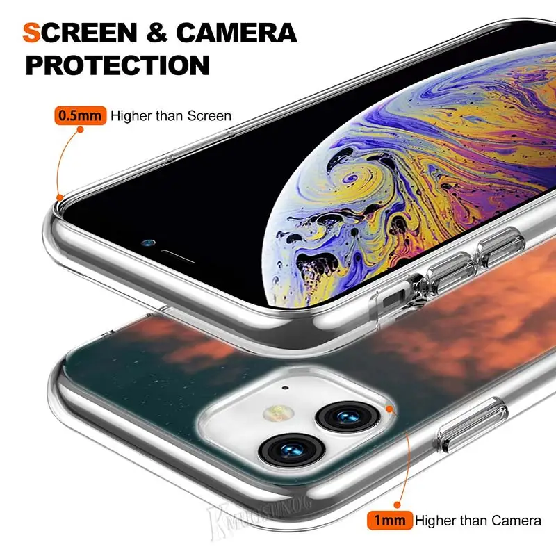 Прозрачный ТПУ чехол самолет для iPhone 11 11Pro XS MAX XR X 8 7 6S 6 Plus 5S чехол для телефона