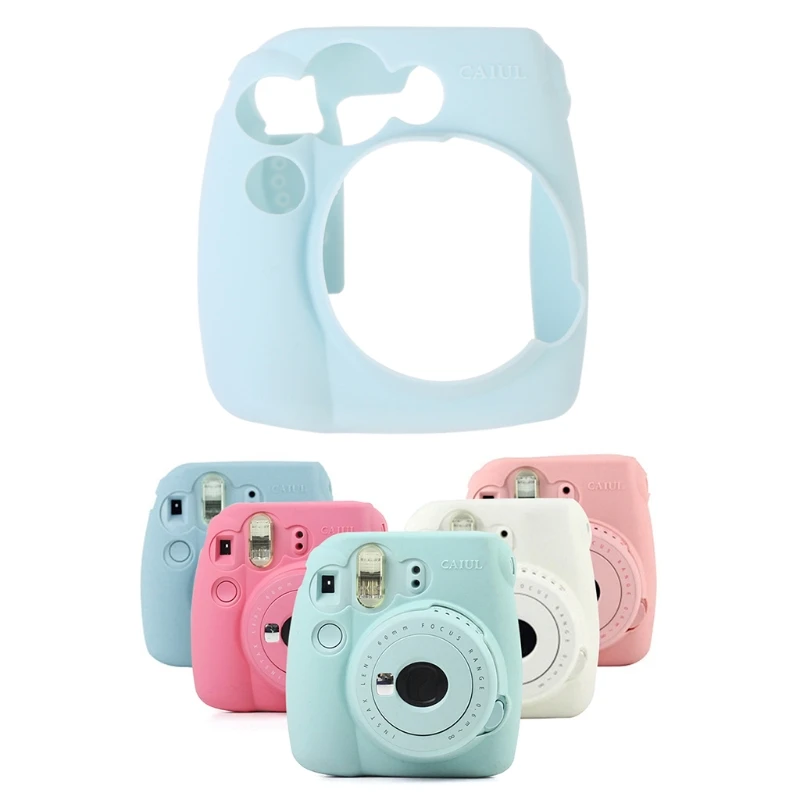 1 шт. мягкий силиконовый чехол для камеры Fujifilm Instax Mini 8/8 +/9|Защита экрана| |