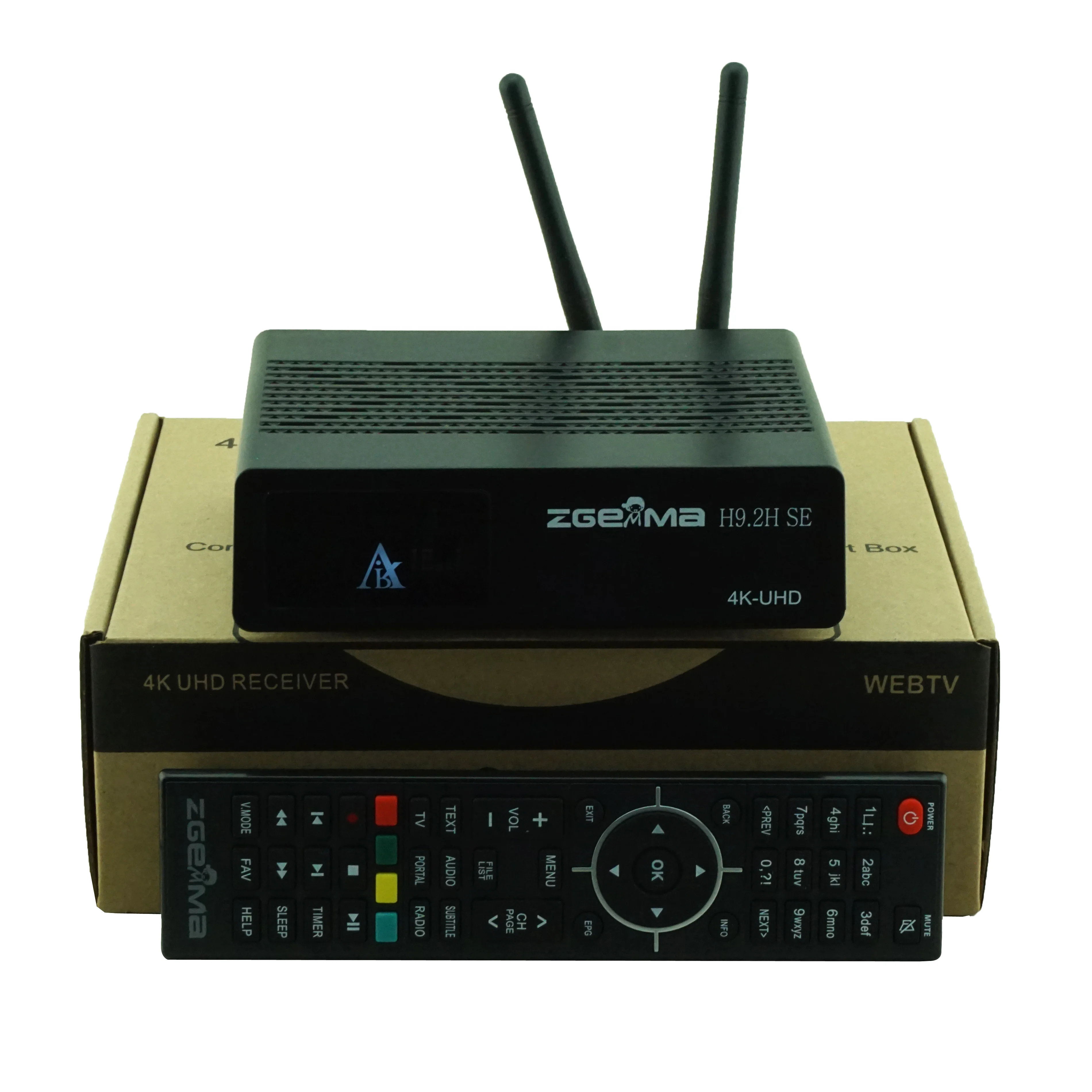 Цифровой спутниковый ресивер ZGEMMA H9.2H SE Linux ОС Android Enigma2 4K UHD DVB-S2X + DVB-T2/C двойной тюнер