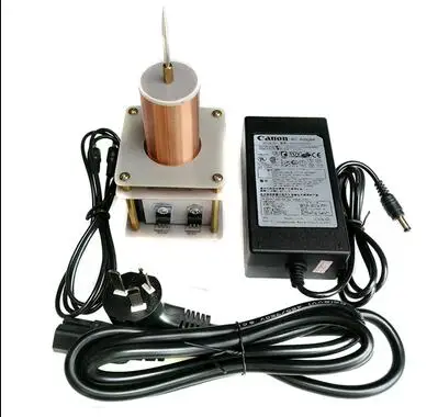 1set USplug Прямая музыкальная катушка Tesla изолированное освещение плазменная сирена спикер - Цвет: 1set USplug