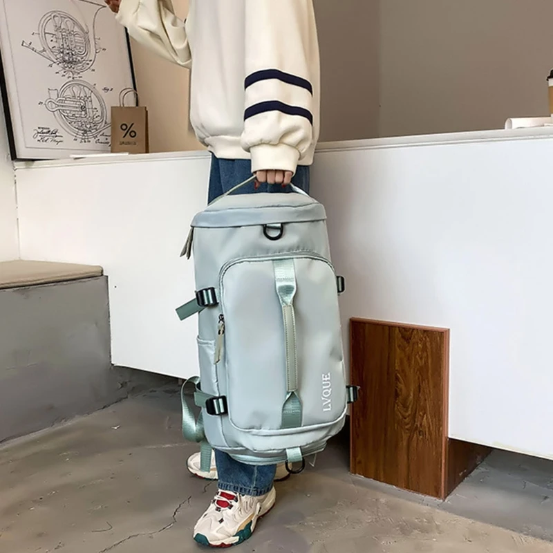 

T4MF Women's Large Capacity Travel Bag Wet And Dry Separation Yoga Bag Sports Bags Multifunction Hand Travel Weekend Package