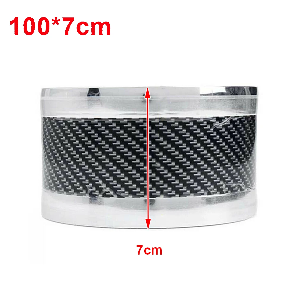 

Car Door Sill Protection Strip Carbon Fiber Molding Strip Front Anti-collision, Anti-scratch And Anti-fouling Bumper Accessories