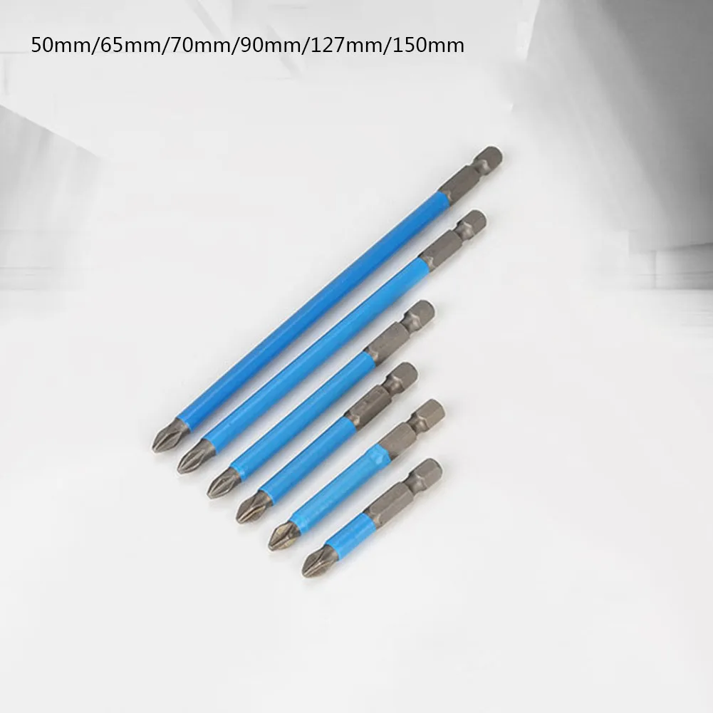 

6PCS Screwdriver Bit Magnetic Electric Hand Tool Anti Slip Precision Hex Shank