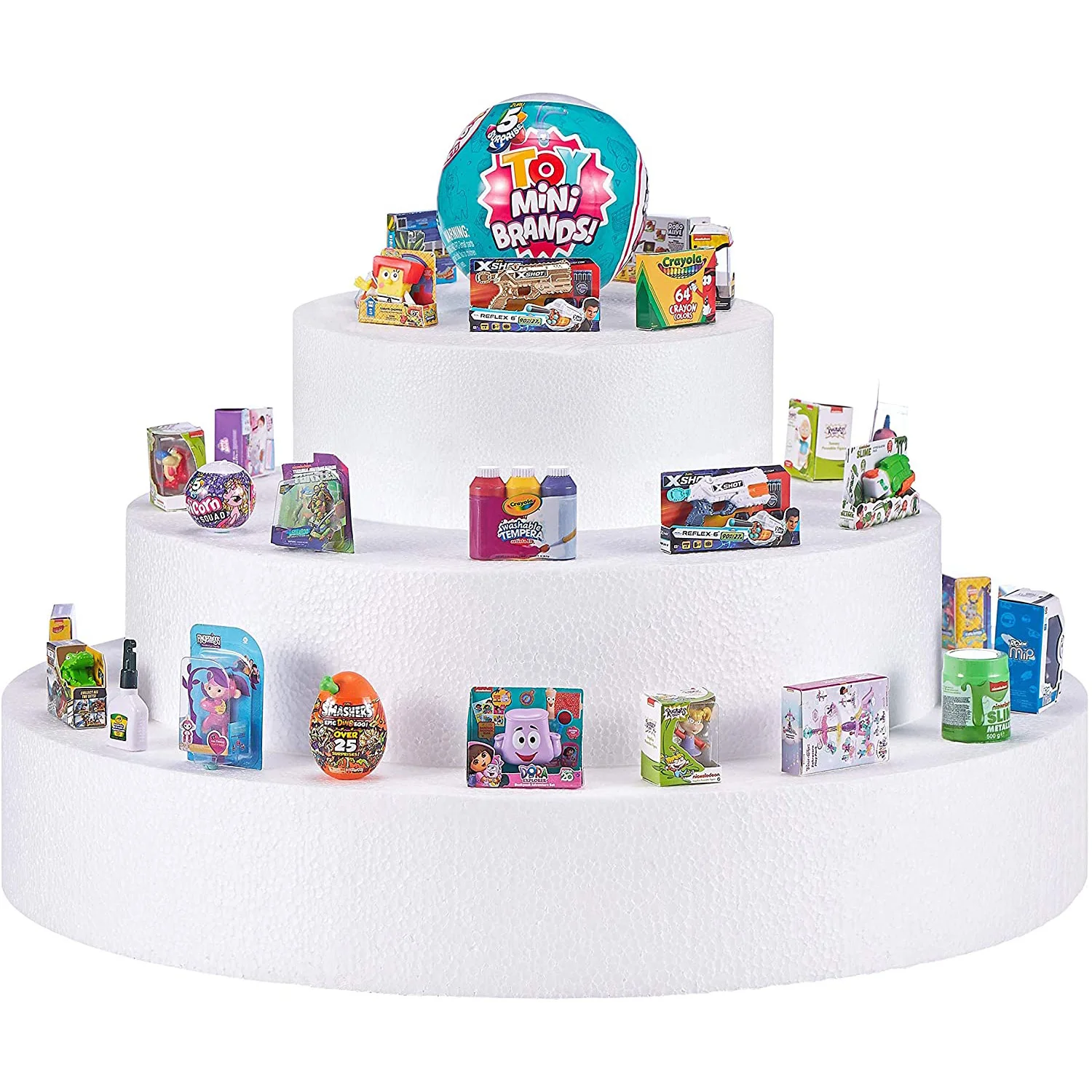 

5 Surprise Toys Blind Box Surprise Dolls Mystery Capsule Real Miniature Brands Collectible Toy Blue Zuru Anime Figure Kids Toys