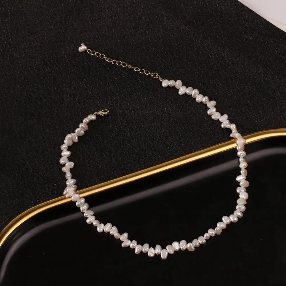 

Fashion natural round beads all-match necklace student female short necklace hot sale
