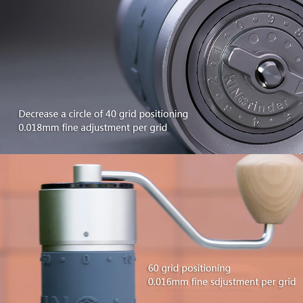 Ручная кофемолка для эспрессо Портативная Алюминиевая кофе высокотехнологичная