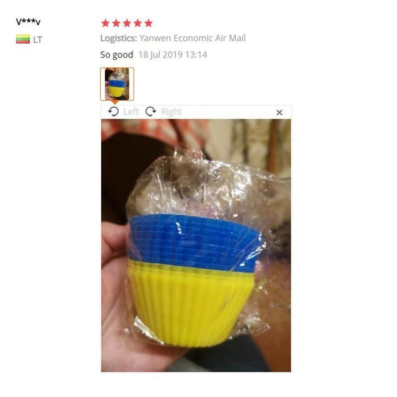 Силиконовая форма для выпечки торта 12 шт./набор|Формы тортов| |