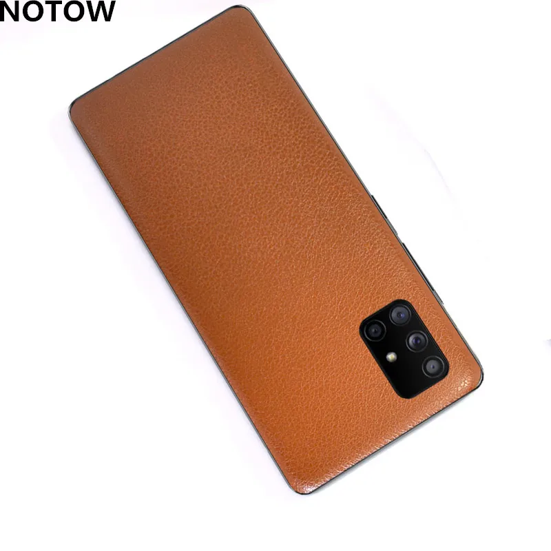 NOTOW модная кожаная ПВХ наклейка для мобильного телефона защитная пленка Samsung Galaxy