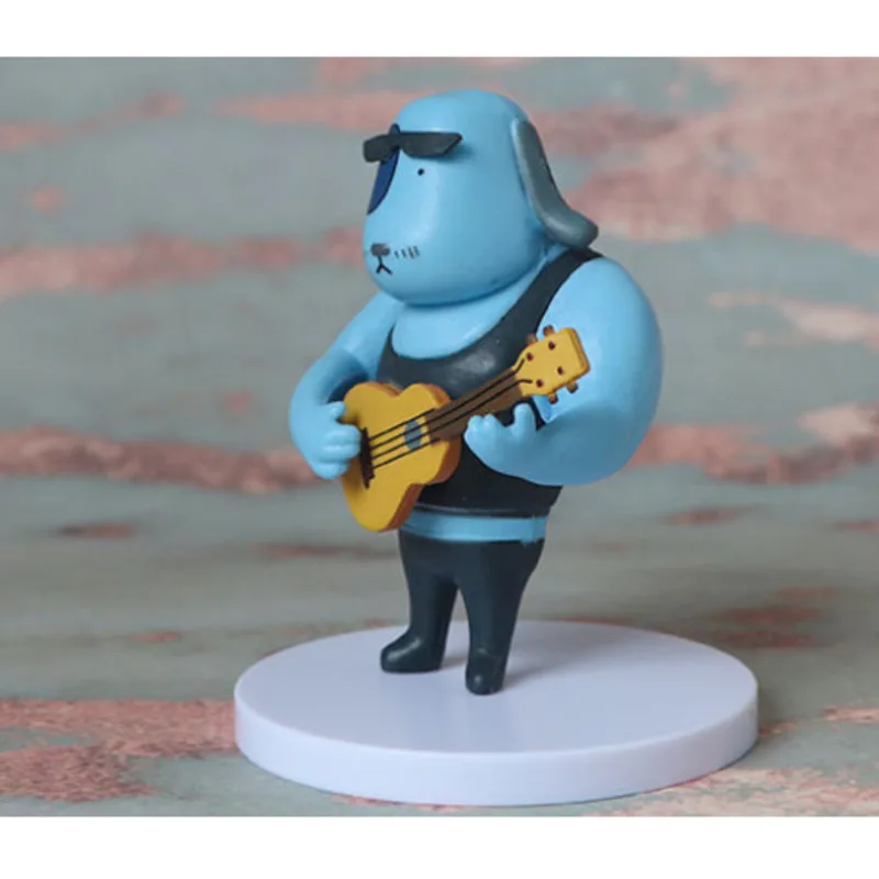 6 шт./партия Аниме ножницы семь мини-кукол Liuqi Wu тринадцать дай Бо Сяо Фэй да