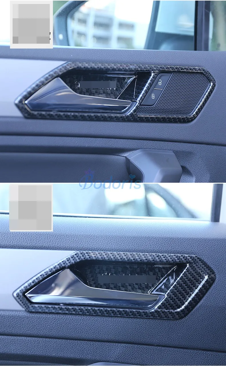 Для Volkswagen VW Tiguan L 2017 2018 внутренняя ручка двери накладка Защитная панель