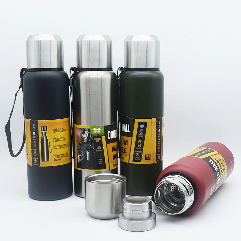 

Stainless Steel Russia Vacuum Mug 1L 1.5L Large Vacuum Cup Insulated Cup Flasks Thermoses Cups