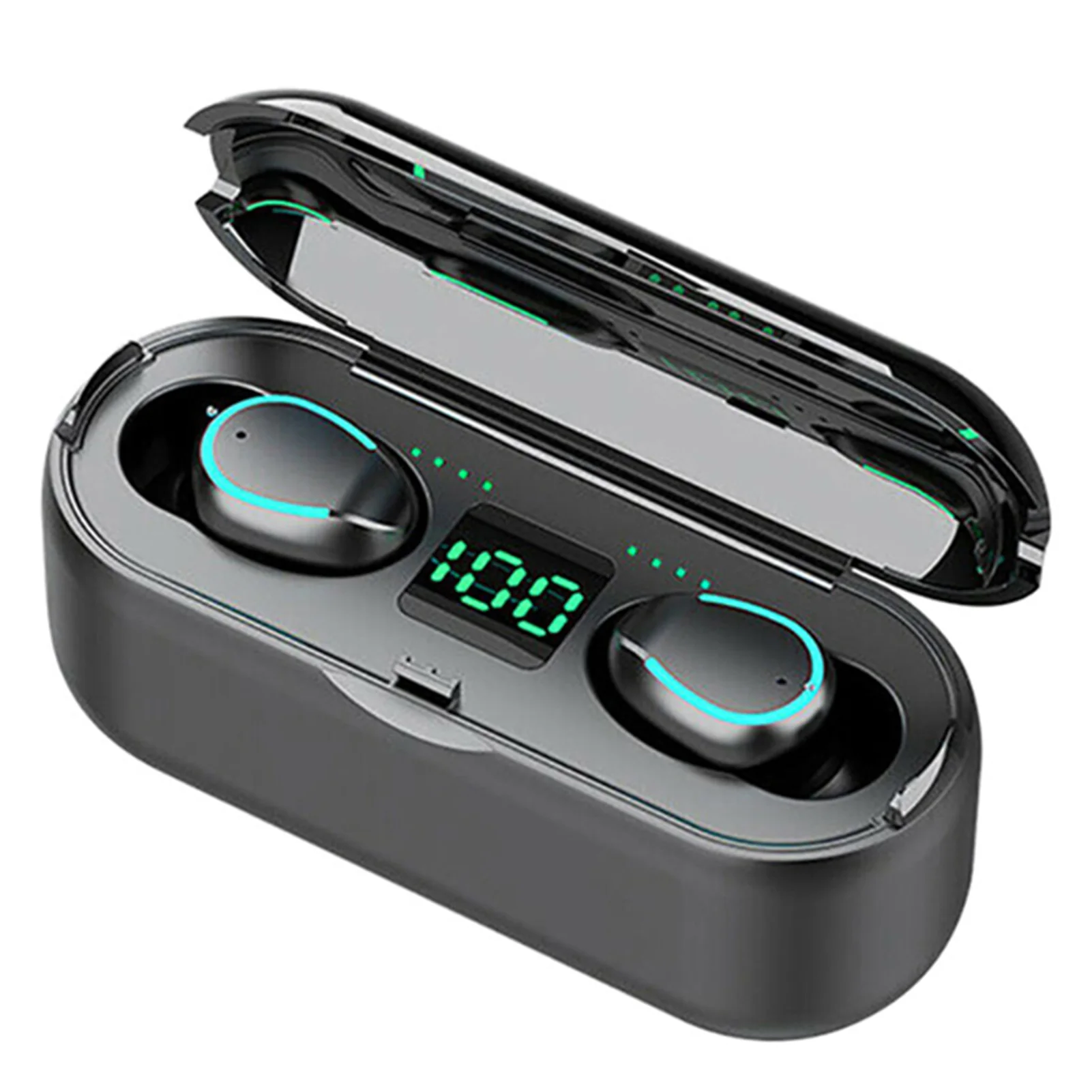 

F9-2U Беспроводные Bluetooth 5,0 наушники Автоматическое Сопряжение сенсорный Управление Шум снижение наушники для смартфона для съемки в движени...