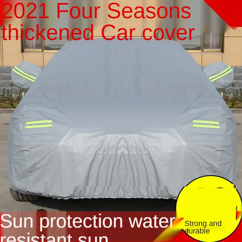 

Car Clothing Car Cover Sunscreen Rain Proof Heat Insulation Sunshade Four Seasons Universal Thickened Dust Cover