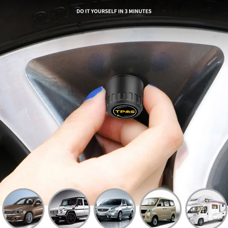 Автомобильный детектор давления в шинах TPMS Bluetooth/4 0 универсальный внешний датчик