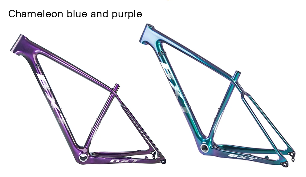 BXT Новинка T800 карбоновая рама 29er mtb рама для горного велосипеда BSA дисковый тормоз коническая велосипедная Рама заводской выпуск 142*12 мм 148*12 мм
