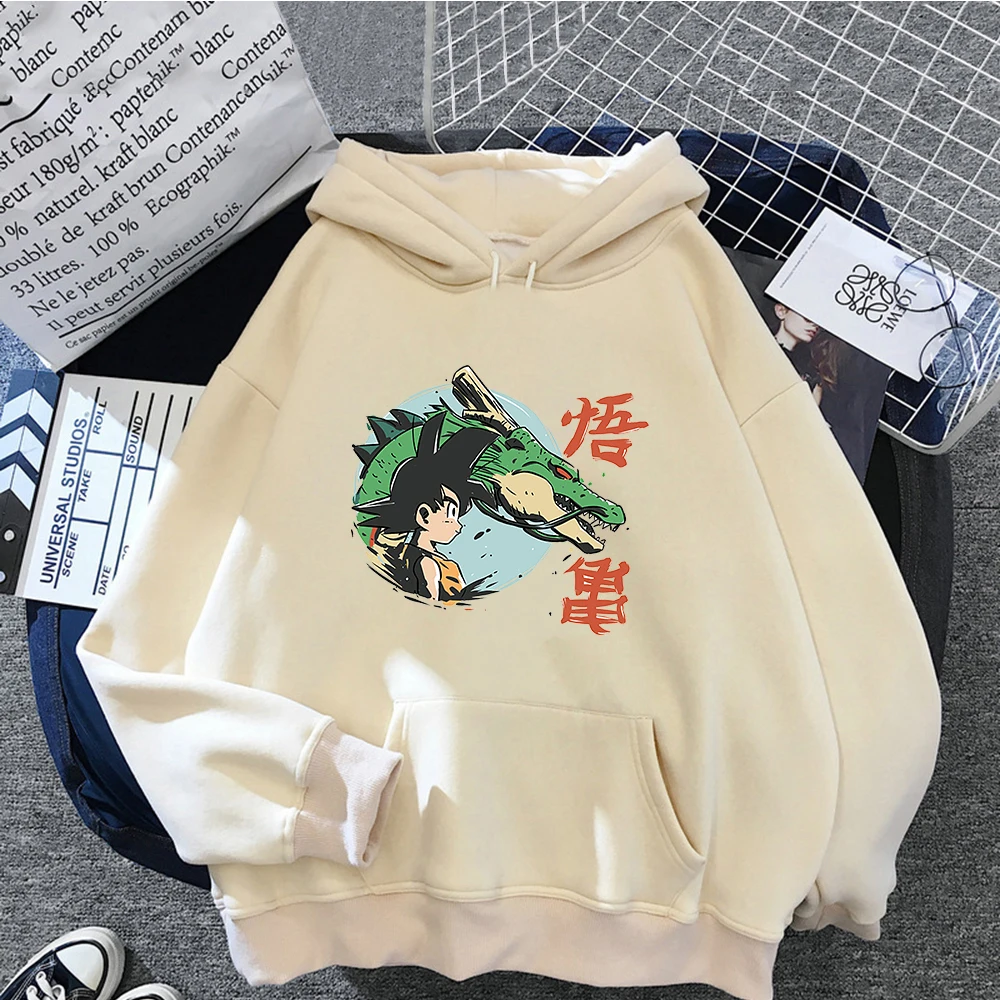 

Dragon Ball Son Goku Super Saiyan Men's Hoodies Unisex Clothes Anime Manga Hooded Sweatshirts Cartoons Pullovers Casual Man Tops
