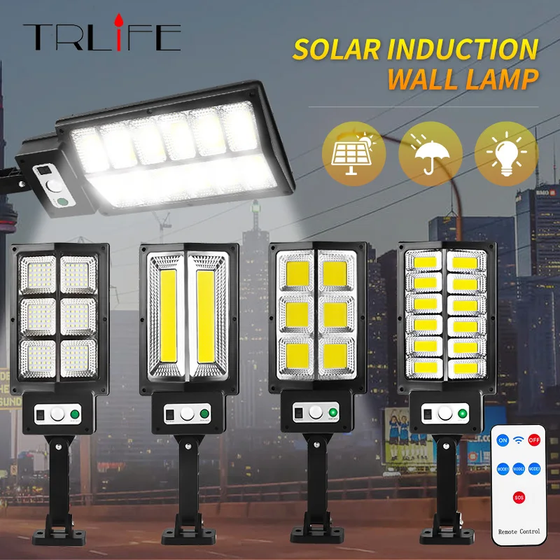 

Фсветильник уличный на солнечной батарее с дистанционным управлением и датчиком движения