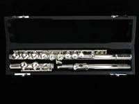 muramatsu flute in 1957 e gorgeous performance musical instrument copper nickel silver plated flute with case