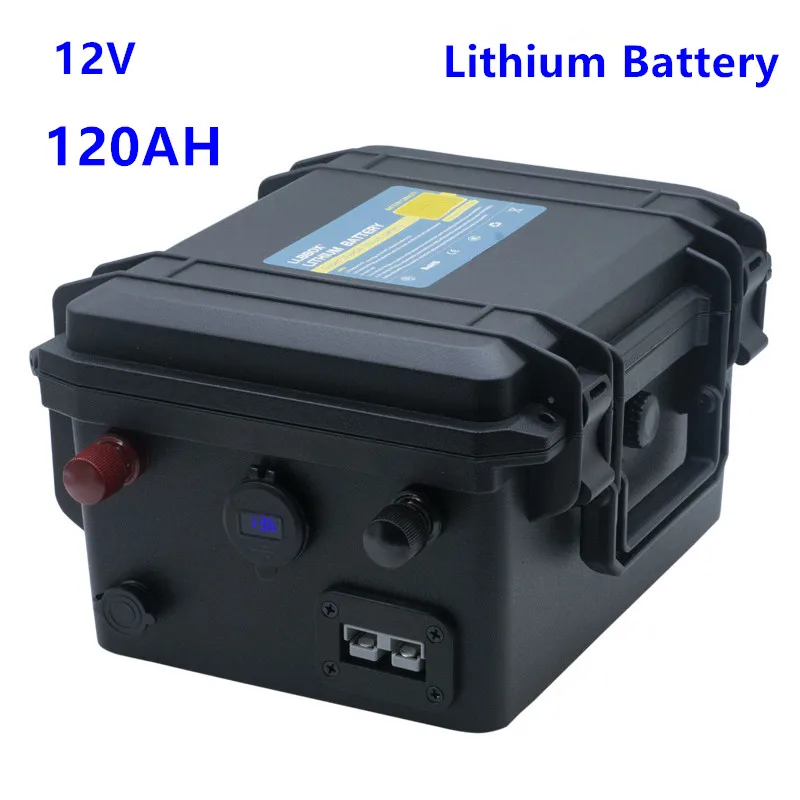 12v 120ah литиевая батарея 12V 120AH с USB быстрой зарядкой для лодочных пропеллеров
