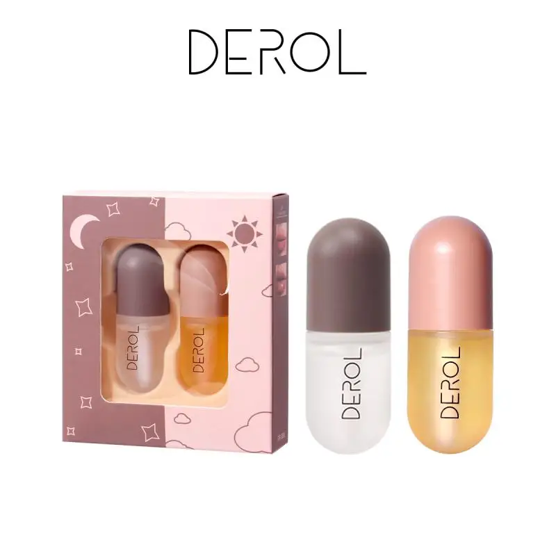 

DEROL Ginger Mint Lip Plumping Liquid Plump and Increase Moisturizing and Moisturizing Lip Set Box Lip Plumping Lip Enhancer