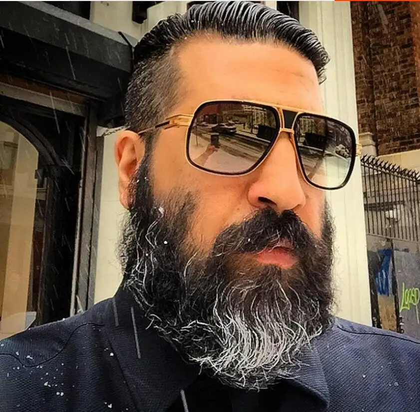 Солнцезащитные очки HBK для мужчин брендовые дизайнерские солнцезащитные