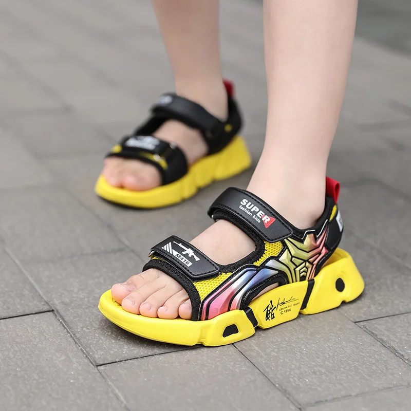 

Sandals Boys Summer New Style Kids Sandals Toddler Kids Sandals Boys Platform Sandals Children's Sandals and Beach Shoes