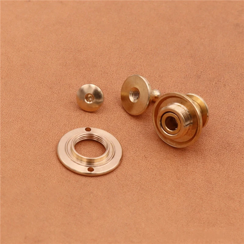 

1pcs Solid Brass Mortise Lock Push Lock Bag Briefcase Spring Lock Snap Decorative Clasps Closure Leather Craft Diy Hardware