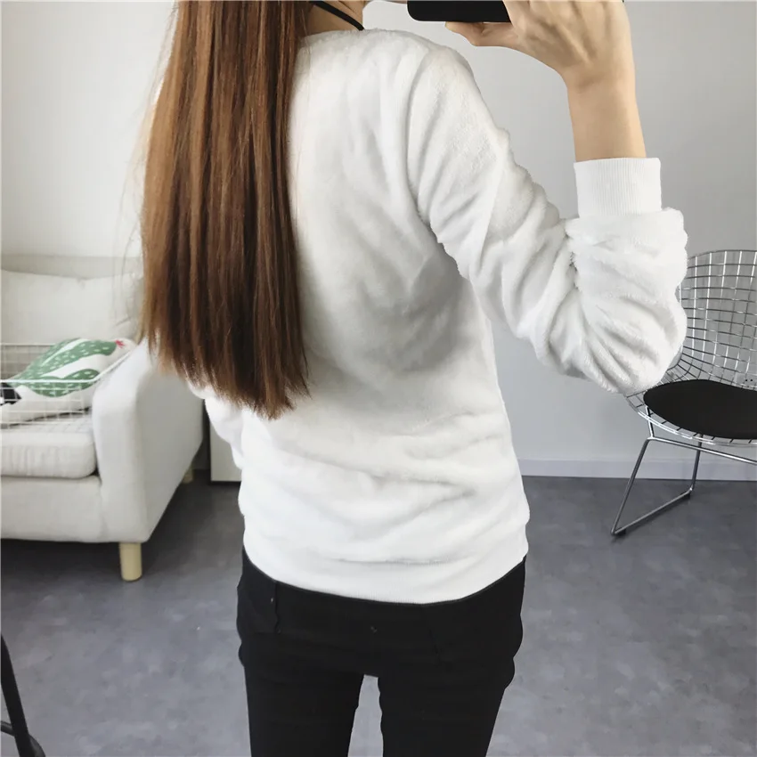 

2020 Fashion Autumn Women Elephant Dgital Print Flannel Tracksuit Hoodie Cute Animal Printed Casual Ladies Pullover Sweatshirt