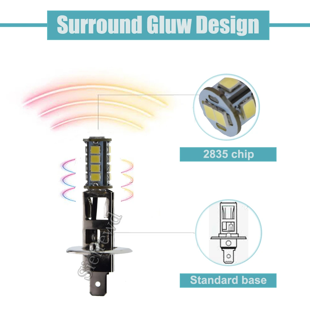 1/2 шт. H1 P14. СВЕТОДИОДНЫЕ противотуманные дневные ходосветильник огни для