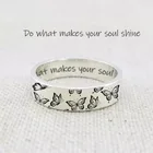 Женское кольцо с буквами, выполненное в винтажном стиле