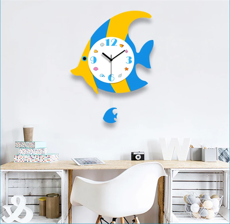 

Creative Mute Modern Design Large Wall Clock Clocks for Home Kitchen Living Room Decor Battery Operated Silent