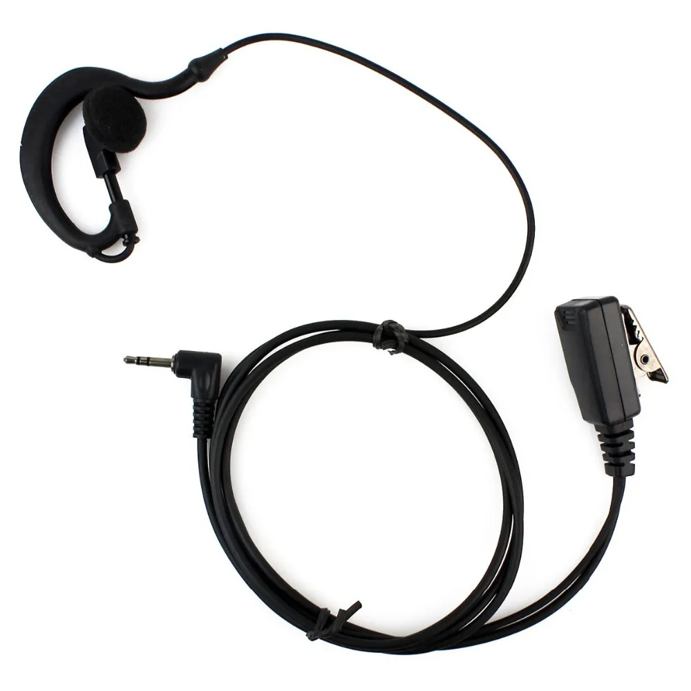 

1 PIN PTT MIC Earhook Earpiece Headset for Radio HYT TC310 TC320 TC1688 T6200 T6210 T6220 T6250 T6300 T6400 T7200 C1042A