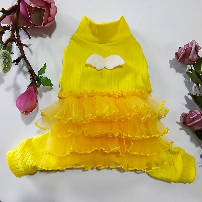 Платье для домашних животных собаки принцессы пушистое платье плюшевый Тедди