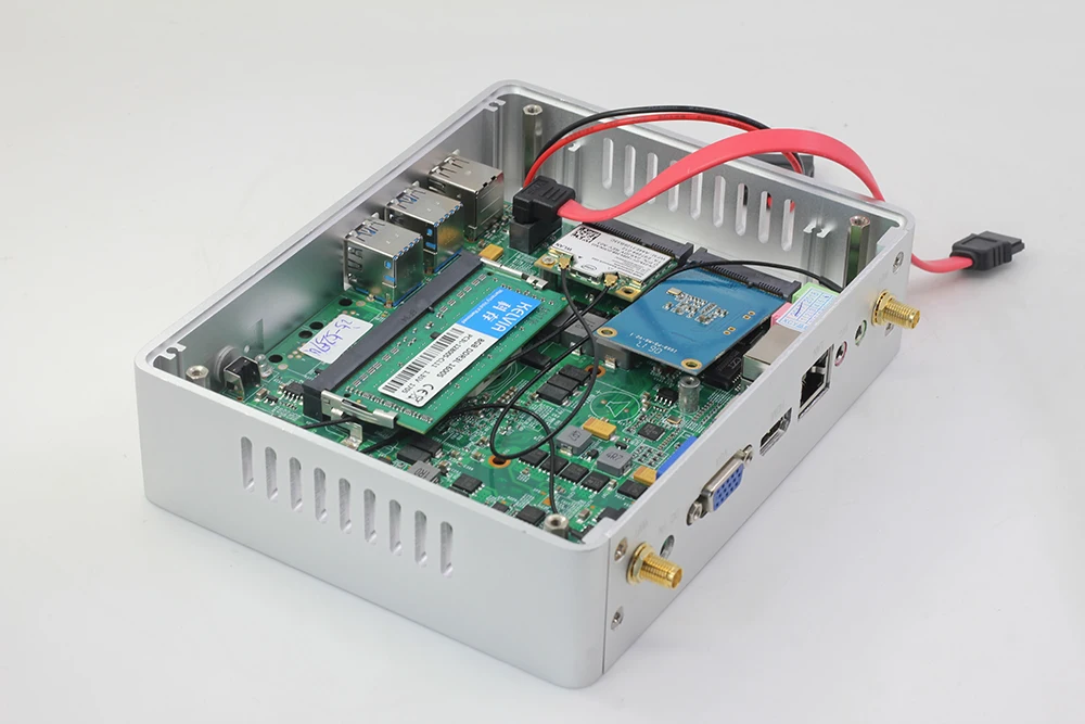 Безвентиляторный мини-ПК Core i3 5005U i5 4210Y Pentium 4405U Windows 10 мини-компьютер настольный компьютер wifi HDMI HTPC HD Graghics ПК