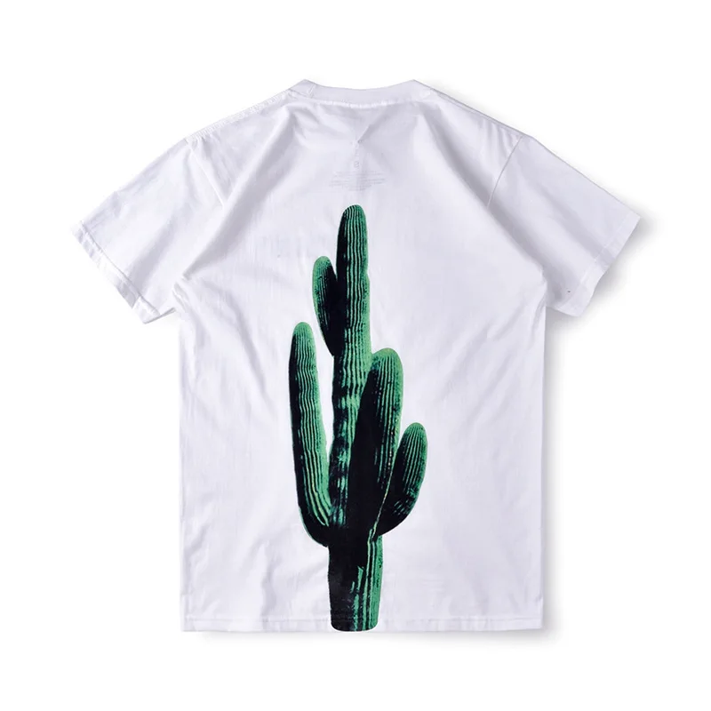 

Travis Scott Rodeo cactus Jack tee peripheral rap cactus print short sleeve T-shirt