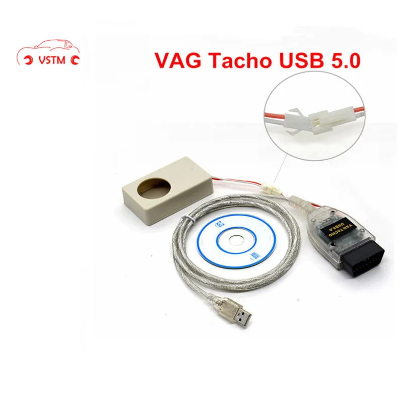 VSTM USB версия V 5 0 VAG Tacho поддержка VDO NEC MCU 24C32 или 24C64 Immo Box Eeprom программатор V5.0