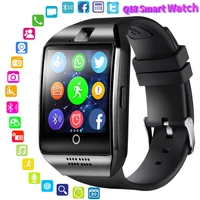 q18 smart watch with camera bluetooth smartwatch sim tf card slot fitness activity tracker sport watch android pk mens watches