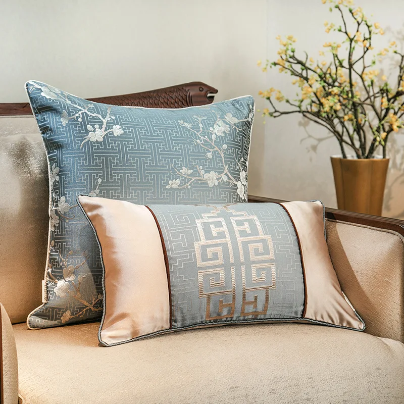 Чехол для подушки из полиэстера в китайском стиле декоративный чехол s дивана